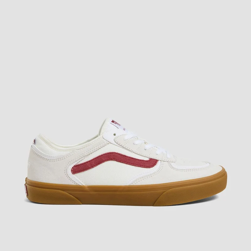 Vans Skate Rowley Shoes - Red/White/Gum 10.5uk / Red/White/Gum