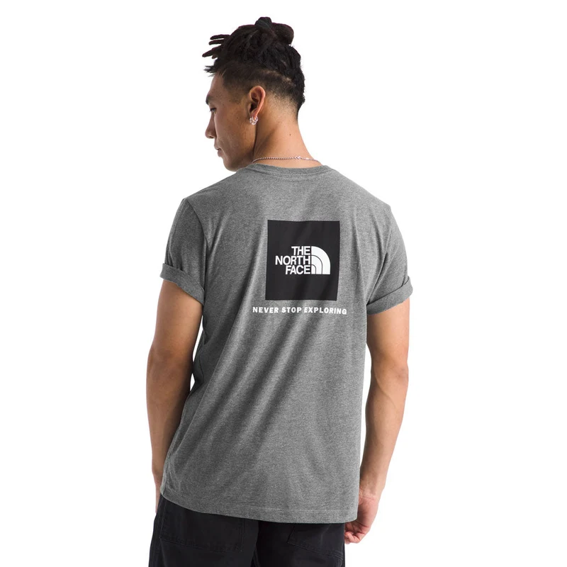 Men's TNF Core Box NSE Short Sleeve Tee TNF Mid Grey Heather / XL
