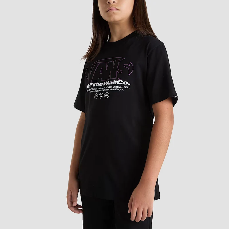 Vans Major Type T-Shirt Black - Kids Kids Large / Black