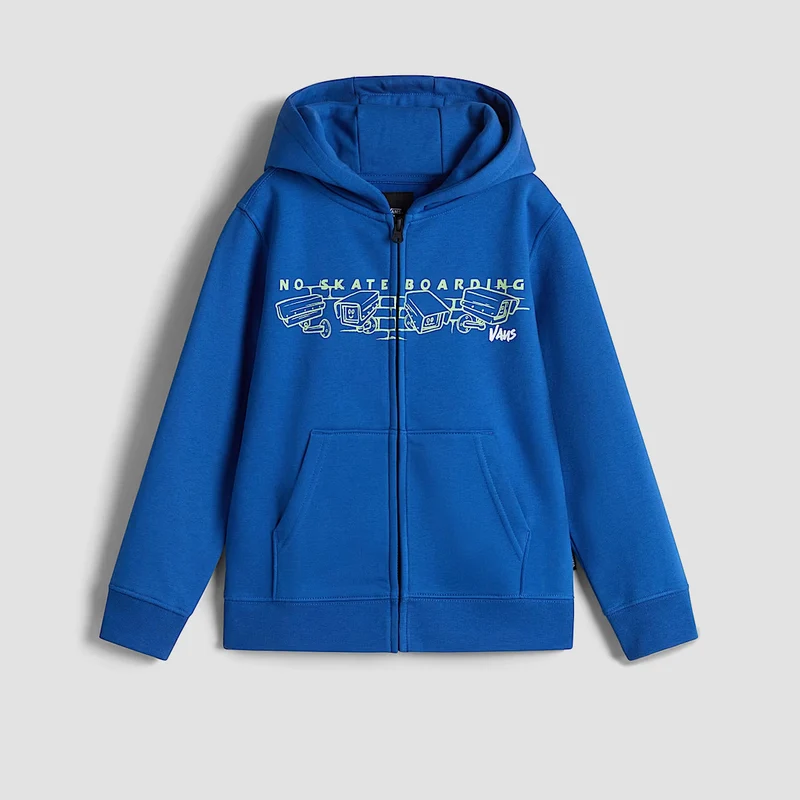 Vans Night Watchers Zip Hoodie True Blue - Kids 5 Years / True Blue