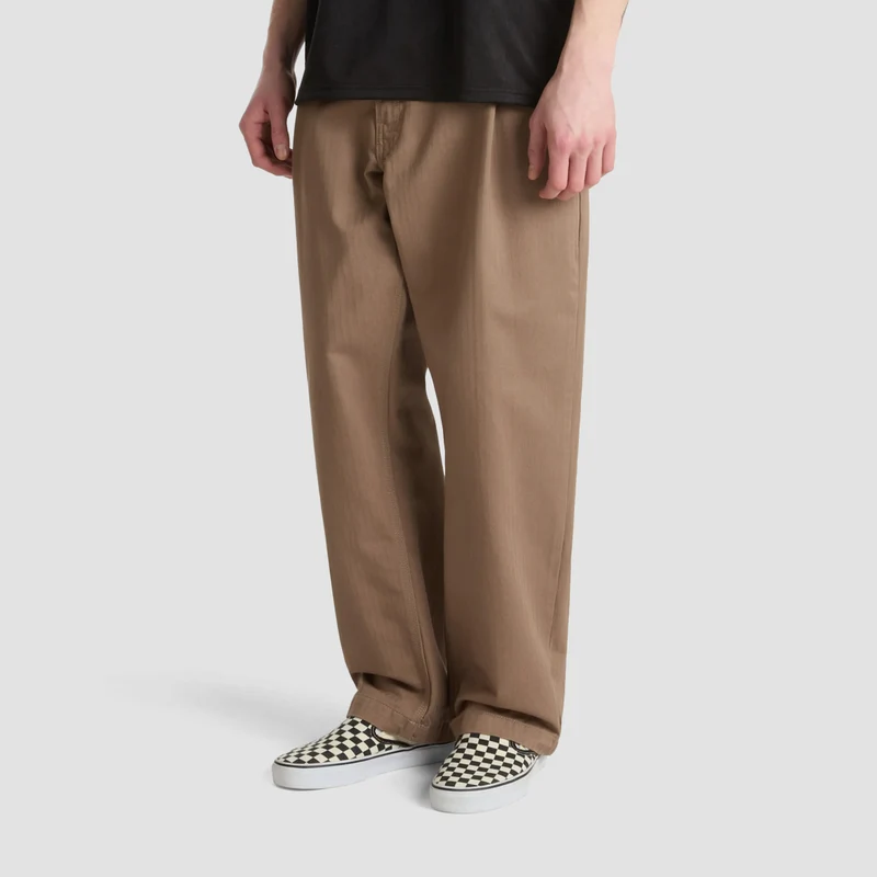 Vans Skate Loose Pleated Pants Walnut 30" Waist / Walnut
