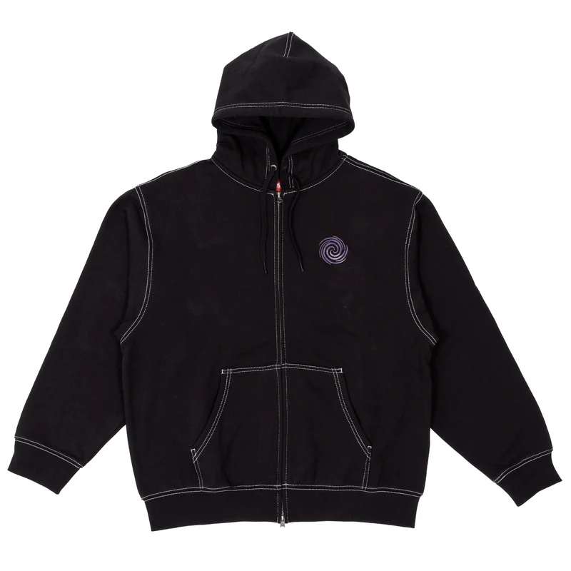 Vans Swirl Zip Up Hoodie - Black M