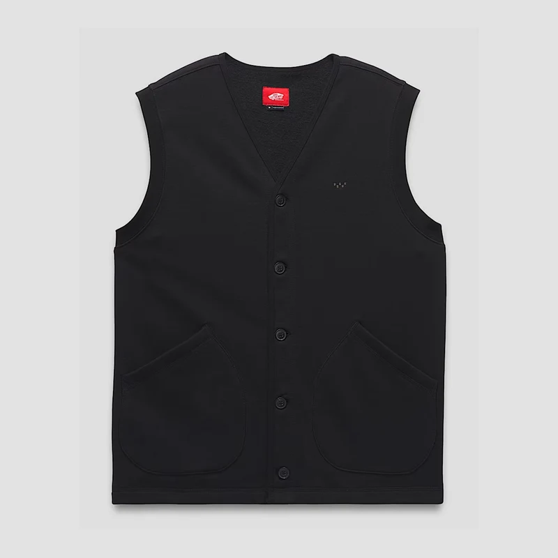 Vans Skate Fleece Vest Jacket Black X-Large / Black