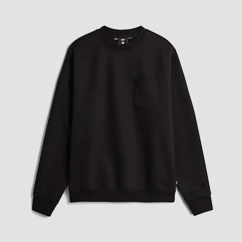 Vans MTE Lodge Heavyweight Crew Sweatshirt Black Medium / Black