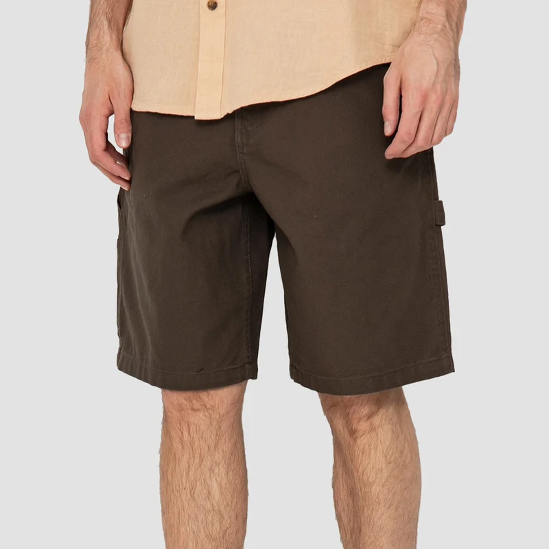 Vans Drill Chore Carpenter Canvas Shorts Turkish Coffee 34" Waist / Turkish Coffee