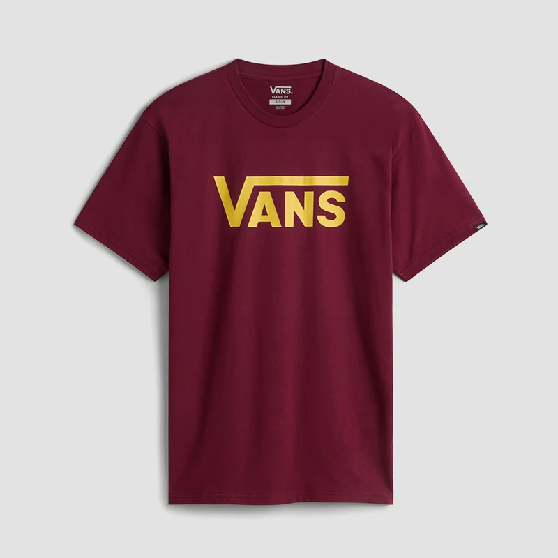 Vans Classic T-Shirt Burgundy/Spicy Mustard XX-Large / Burgundy/Spicy Mustard