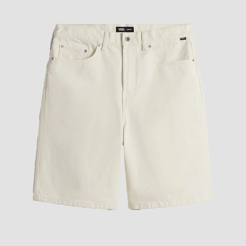 Vans Check-5 Baggy Denim Shorts Marshmallow 38" Waist / Marshmallow