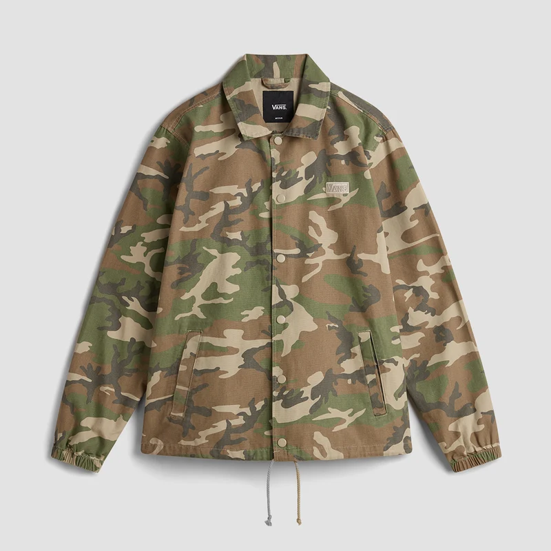 Vans Torrey Canvas Coach Jacket Vintage Camo XX-Large / Vintage Camo