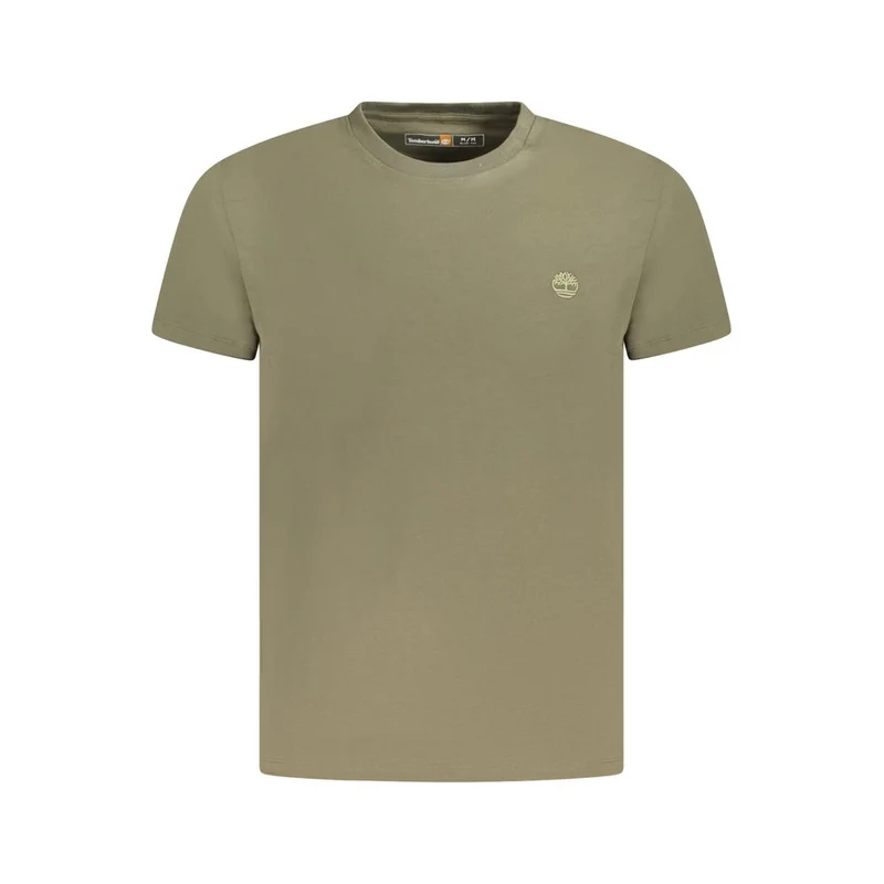 Timberland Verde Cotton Men T-Shirt S