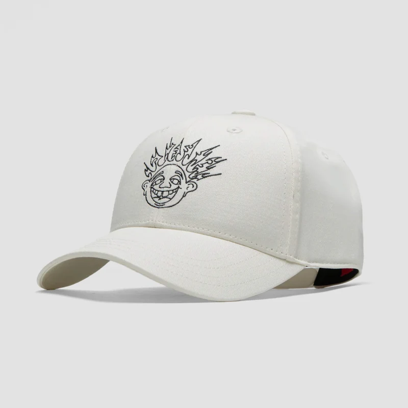 Vans Skate Smile Spike Curve Bill Cap Marshmallow Marshmallow