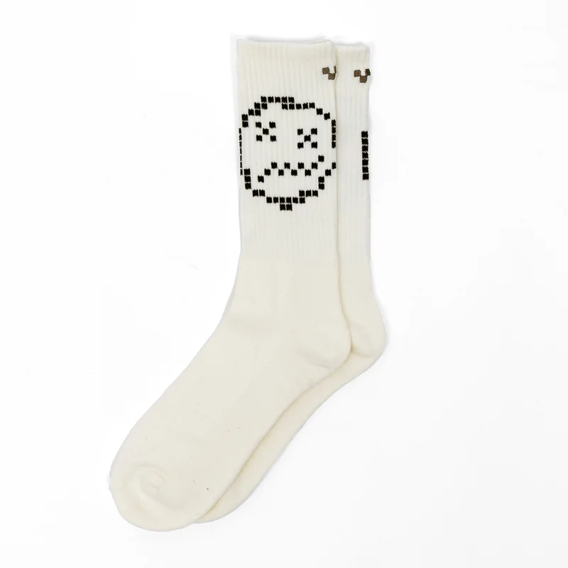 Vans Face Crew Socks - Marshmallow L