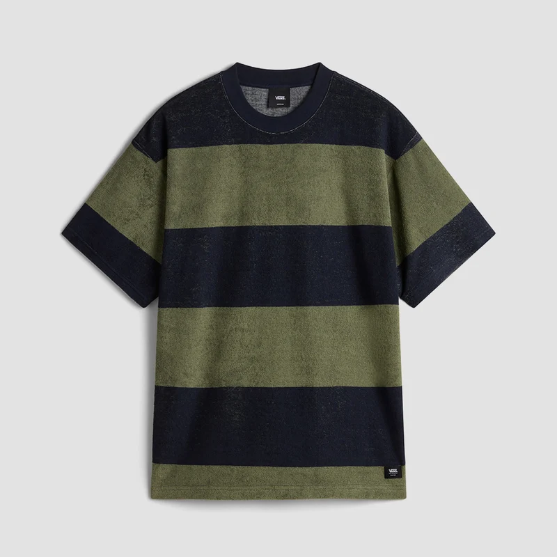 Vans Bergman Stripe T-Shirt Parisian Night Medium / Parisian Night