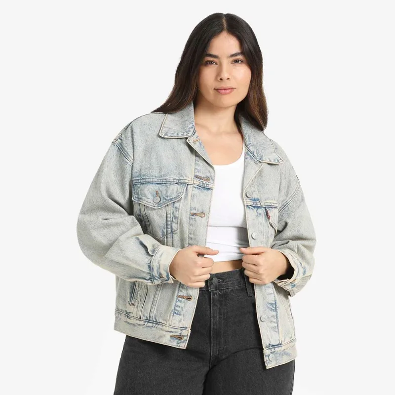Jaqueta Jeans Levi's® 90S Trucker Cinza XXL USA | EGG BR