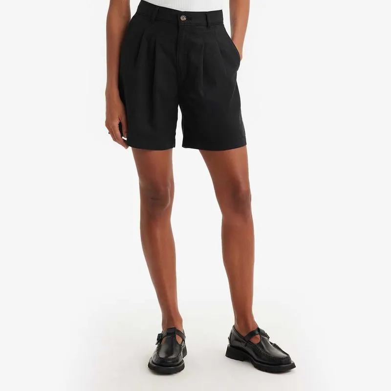 Short Jeans Levi's Pleated Trouser Preto Short Jeans Levi's® Pleated Trouser Preto 26 USA | 37 BR