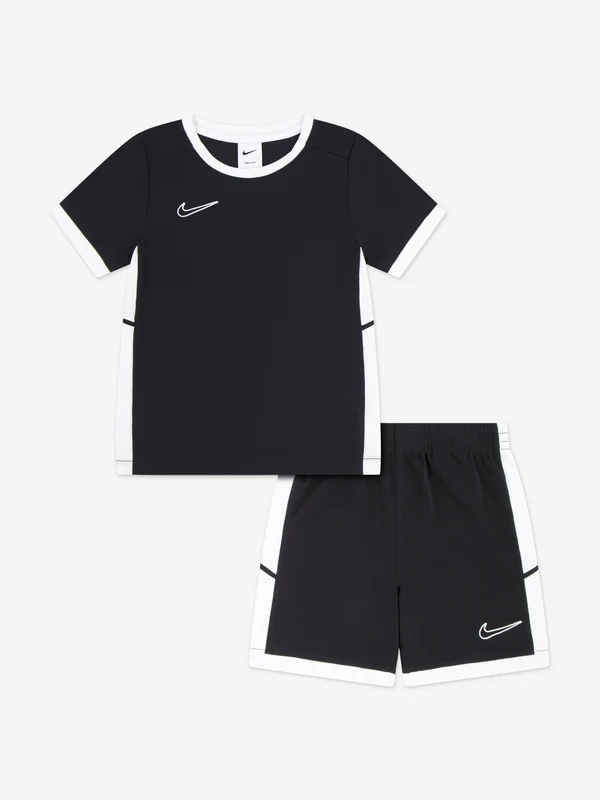 Nike Boys NK Academy Short Set in Black Black / 6 - 7 Years