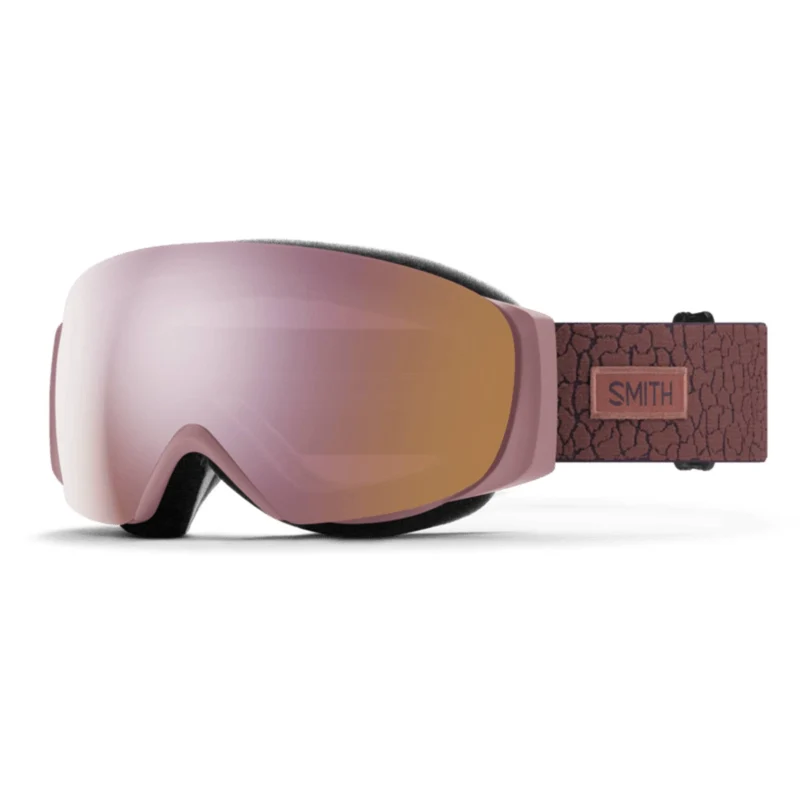 Smith IO MAG S Goggles 2026 Dusk Crackle | ChromaPop Everyday Rose Gold Mirror
