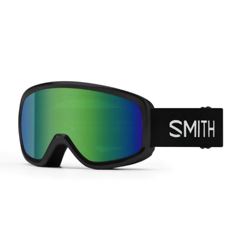 Smith Snowday AF Junior Goggles 2025 Black | Green Sol-X Mirror