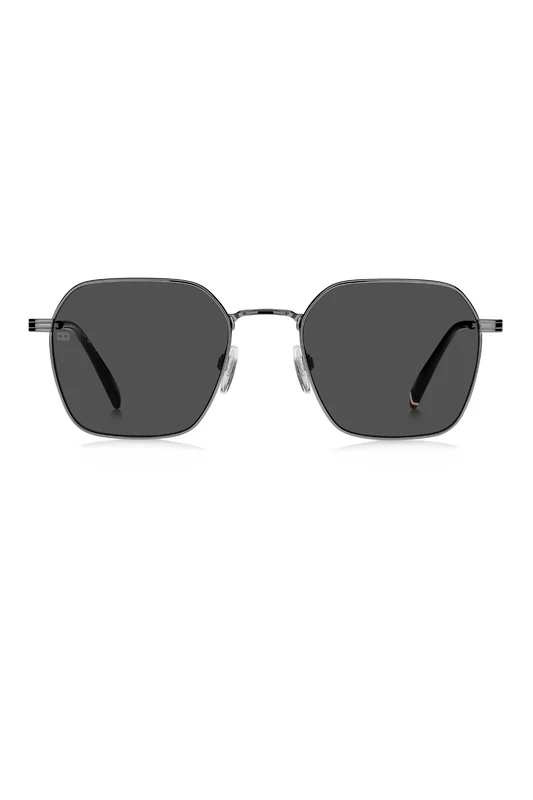 Metal Frame Sunglasses - Silver Silver / OneFit