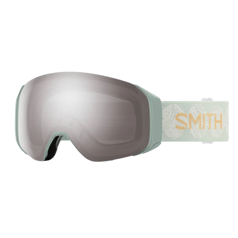 Smith 4D MAG S Goggles 2027 Soft Grass Waves | ChromaPop Sun Platinum Mirror