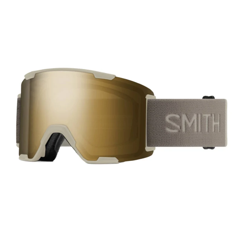 Smith Stash XL Goggles 2027 Chalk | ChromaPop Sun Black Gold Mirror