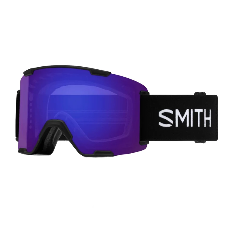 Smith Stash XL Goggles 2027 Black | ChromaPop Everyday Violet Mirror