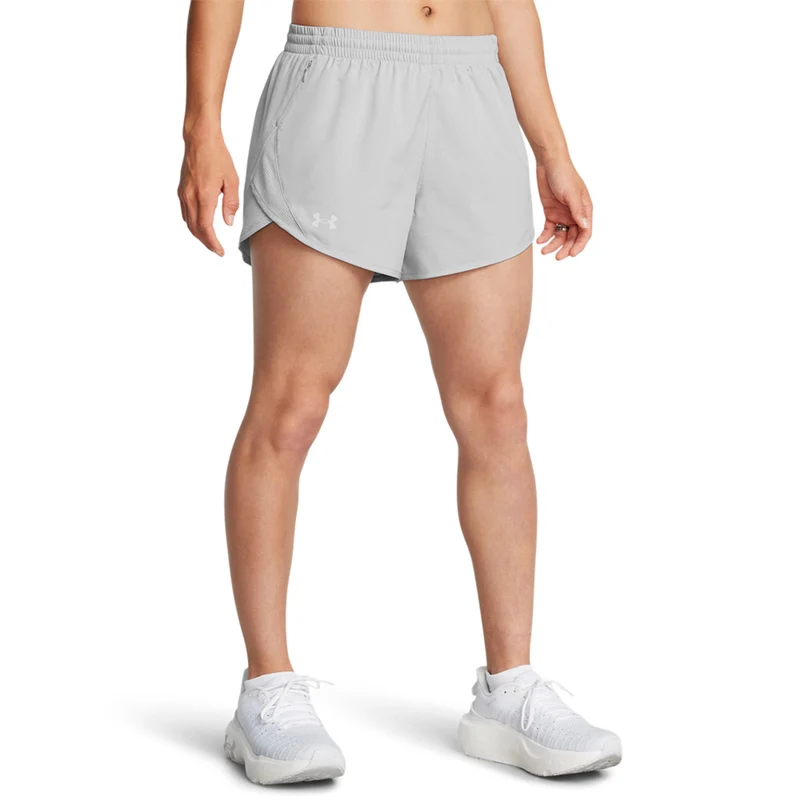 UA Women Fly By 3'' Heather Shorts | 1385037 XS / Style