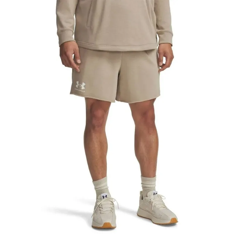 Short Under Armour Rival Terry 6In Masculino 2GG / Marrom