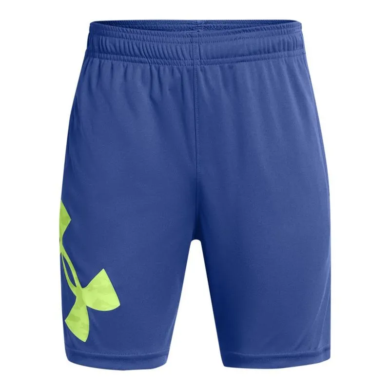 Shorts de Treino Infantil Under Armour Tech Big Logo 12 Azul