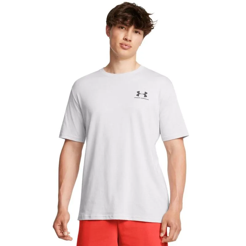 Camiseta de Treino Masculina Under Armour Sportstyle Left Chest G / Cinza