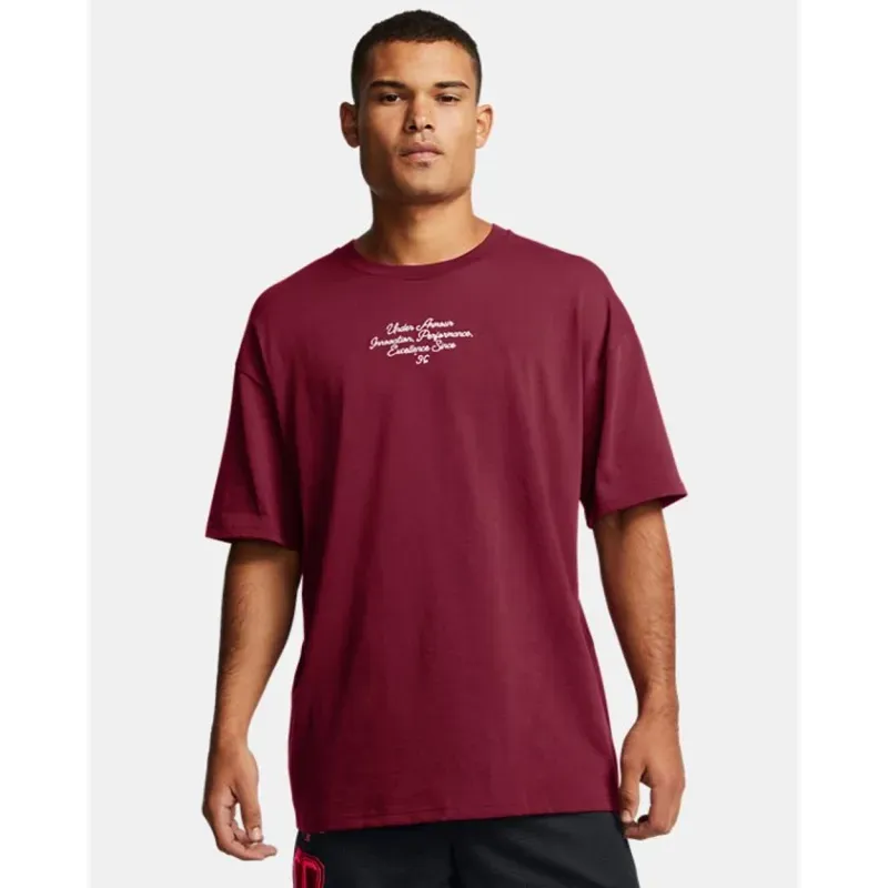 Remera de Entrenamiento Trophy Heavyweight para Hombre UA M TROPHY HWOS SS