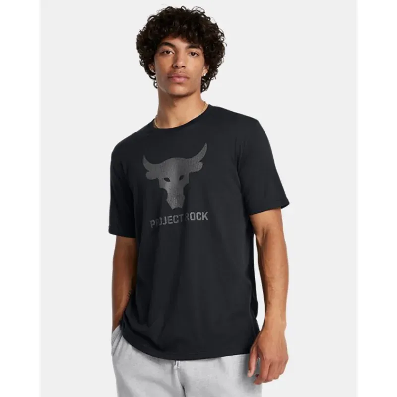 Camiseta Masculina Under Armour Project Rock Payoff G Preto