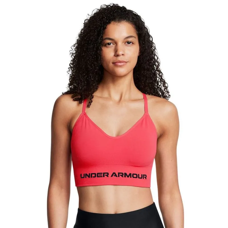 Top de Treino Feminino Under Armour Vanish Seamless Low P / Vermelho