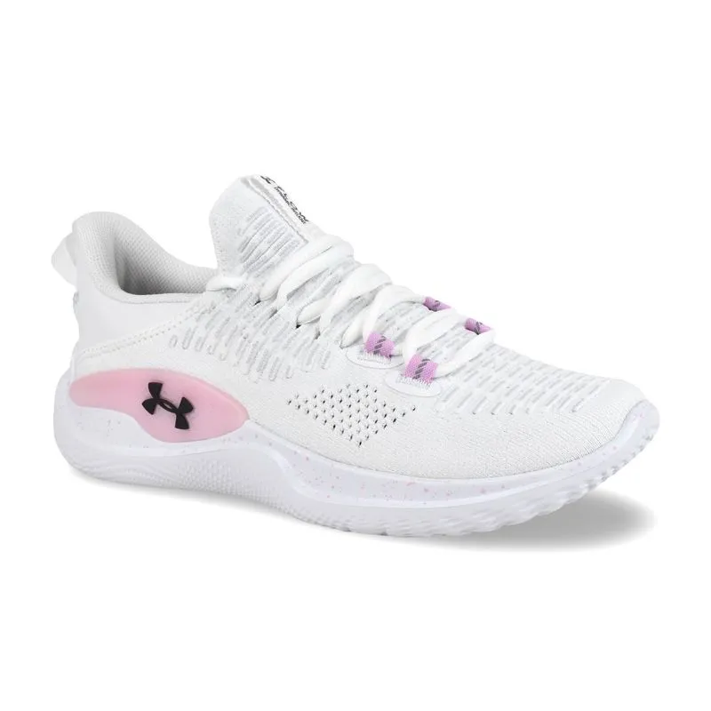 Zapatilla Under Armour Flow Dynamic Intlknit Blanca Talle: 36.5 - Color: BLANCO
