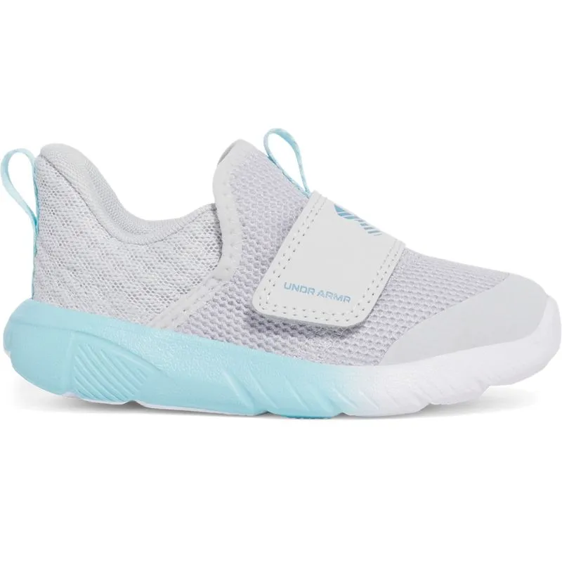 Tênis de Corrida Under Armour Flash Infantil 26 Cinza