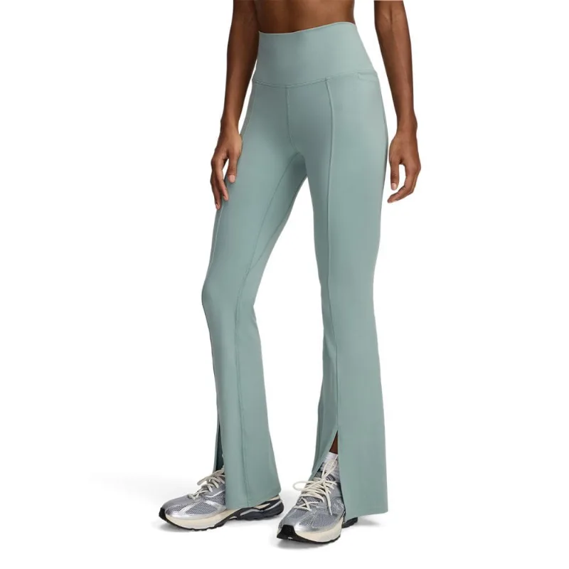 Calça Flare de Treino Under Armour Meridian Kick Feminina M Verde