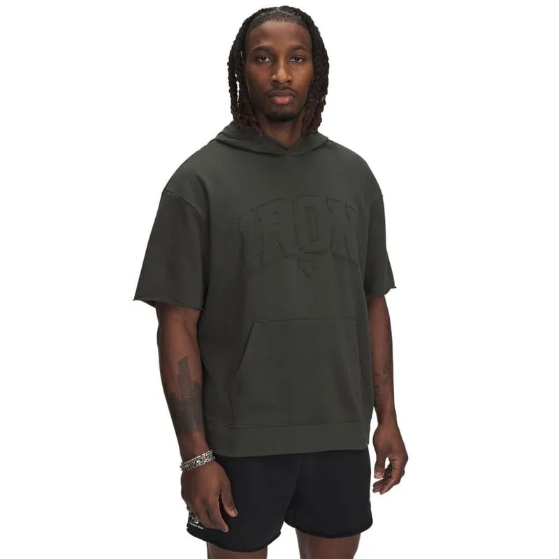 Moletom de Treino Under Armour Project Rock Terry Masculino 2GG / Verde