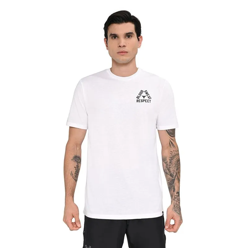 Camiseta de Treino Under Armour Tech Masculina G / Branco