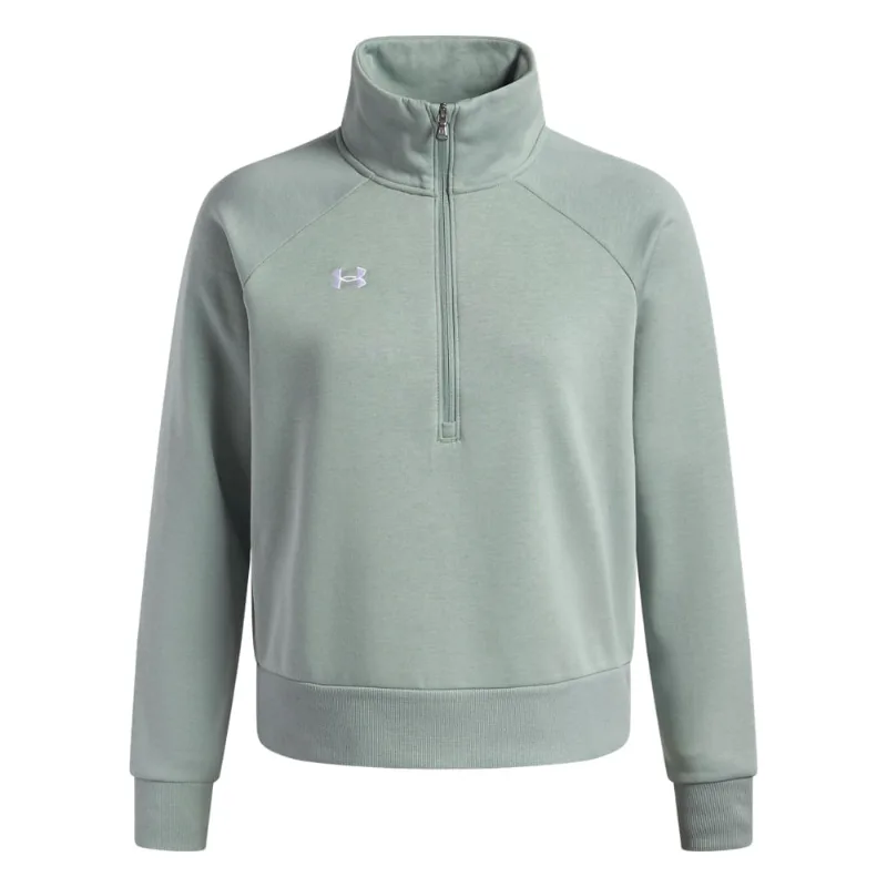 Moletom de Treino Under Armour Rival Fleece Hoodie Feminino M Verde