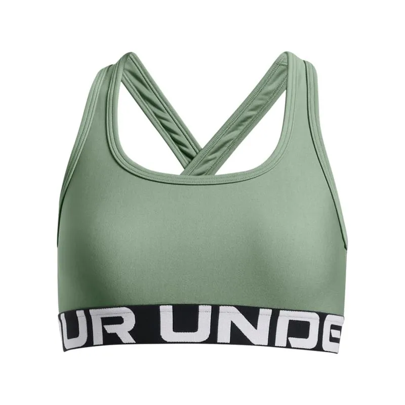 Top de Treino Under Armour Crossback Infantil 12 / Verde