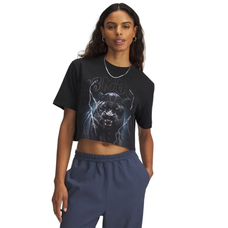 Camiseta Sportstyle Under Armour Heavyweight Gone Dark Feminina