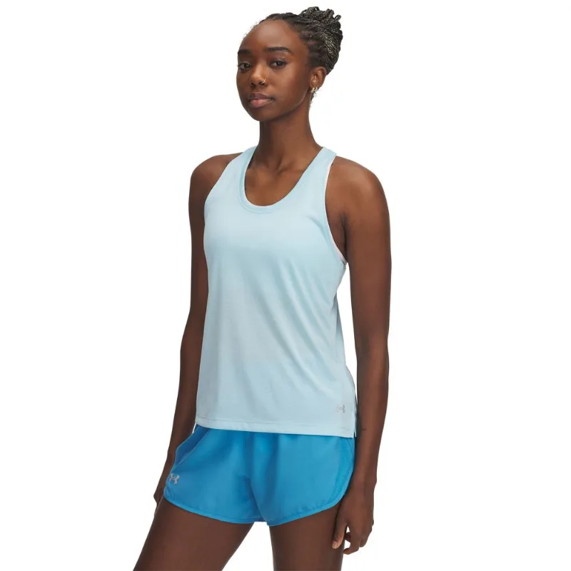 Regata de Corrida Under Armour Launch Singlet Feminina GG Azul