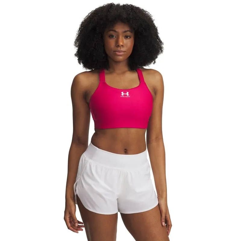 Top de Treino Under Armour HeatGeat High Feminino G / Roxo