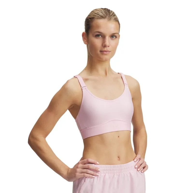 Top de Treino Feminino Under Armour Infinity Mid 2.0 GG / Rosa