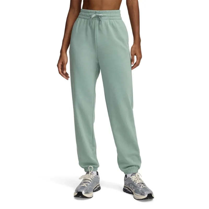 Calça Sportstyle Under Armour Rival Terry Jogger Feminina M Verde