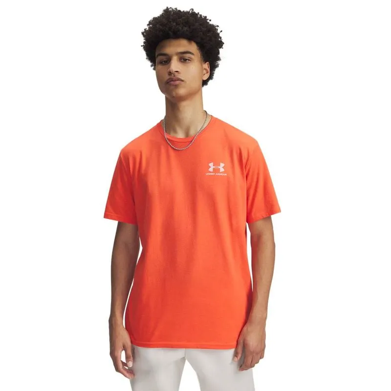Camiseta Sportstyle Under Armour Left Chest Masculina GG / Vermelho