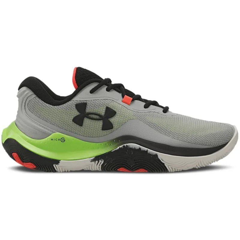 Tênis de Basquete Masculino Under Armour Buzzer 2 41 Cinza