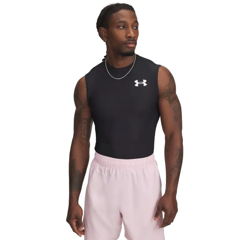 Regata de Treino Under Armour HeatGear OG Masculina P / Preto