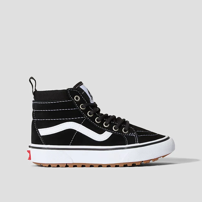 Vans MTE SK8-Hi Insulated HighTop Shoes - Black/White - Kids Child 12.5uk / Black/White