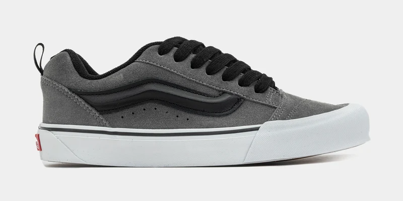 Knu Skool Skate Shoes (Grey/Black) 11.5