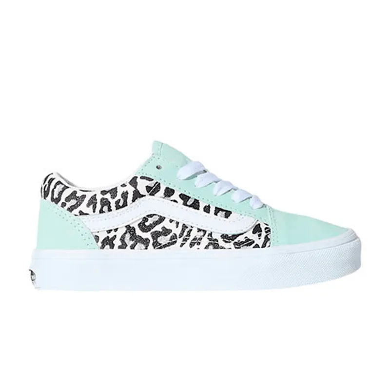 Zapatillas Vans K Old Skool Leopard Glitter Niño